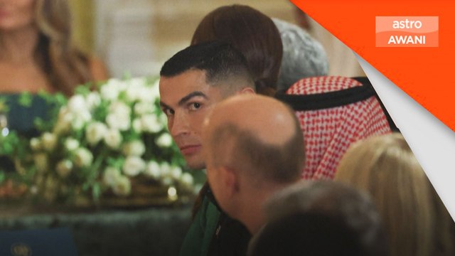 Ronaldo hadir majlis makan malam di White House bersama Putera Mahkota Saudi