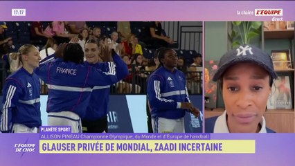 Glauser privée de Mondial, Zaadi incertaine - Hand - Bleues