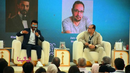 #خالد_النبوي من ندوته بمهرجان القاهرة وحديث عن شخصية "منصور الذهبي" في فيلم "يوم وليلة"