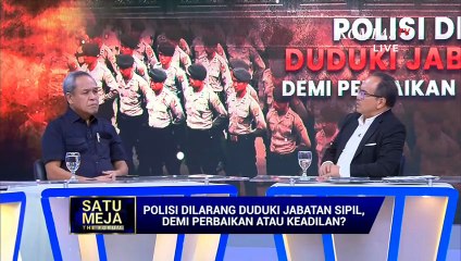 Putusan MK Larang Polisi Rangkap Jabatan, Apa Harapan pada Presiden Prabowo? | SATU MEJA