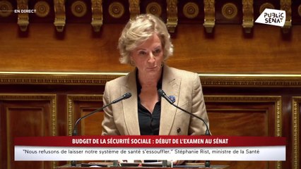 Sécu : la rapporteure générale du budget défend les propositions de la majorité sénatoriale