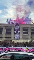 Le attiviste di Non Una di Meno occupano una scuola abbandonata a Milano