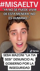 La preocupación que causó la Tía Sebi y un grito desesperado que se hizo viral: "ya no se puede vivir”. Miralo.