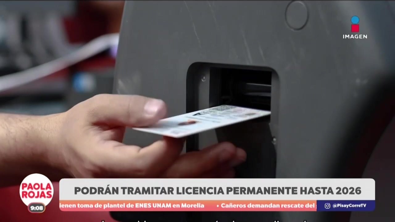 CDMX amplía plazo para tramitar la licencia permanente | DPC con Paola Rojas