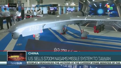 China, U.S. sells $700m Nasams missile system to Taiwan