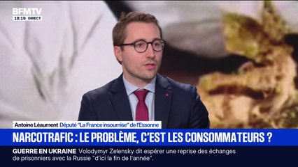 Trafic de drogue: Antoine Léaument (LFI) estime que “la répression du consommateur ne fonctionne pas”