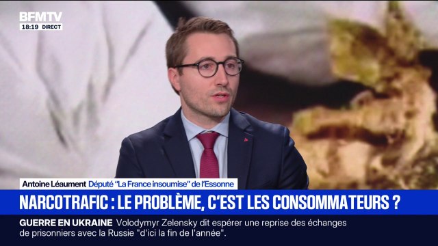Trafic de drogue: Antoine Léaument (LFI) estime que “la répression du consommateur ne fonctionne pas”
