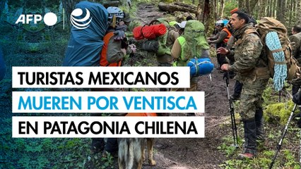 Dos turistas mexicanos y tres europeos mueren por ventisca en Patagonia chilena