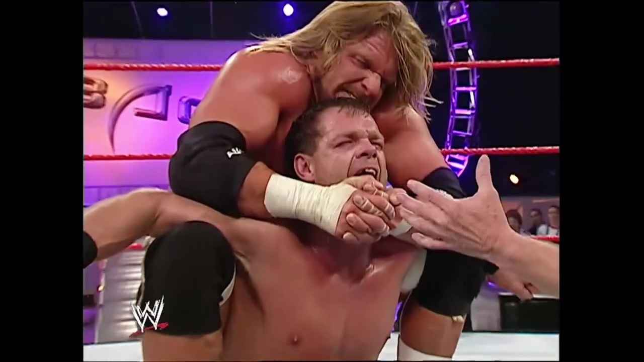 Triple H vs Shawn Michaels vs Chris Benoit - World Heavyweight Championship Triple Threat Match - Backlash 2004