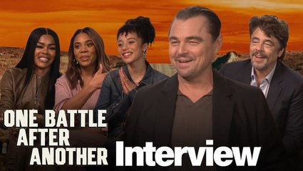 'One Battle After Another' Interviews With Leonardo DiCaprio, Benicio del Toro & More