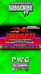 This Week’s Episode of TNA Wrestling 20th November 2025  reel