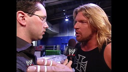 Triple H interview before world title match - Backlash 2004