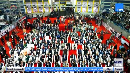 ملحمة شعبية في حب الوطن.. أغانٍي وطنية وأعلام مصر لدعم مرشحي الجبهة الوطنية بالقاهرة