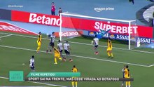Sport sai na frente, mas cede virada ao Botafogo