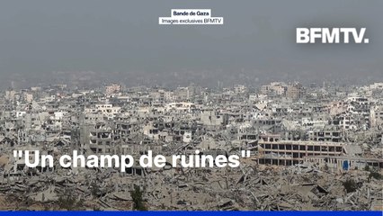 DOCUMENT BFMTV. Les images de Gaza détruite filmées par notre reporter