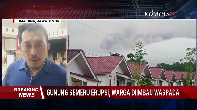 [LIVE] Gunung Semeru Erupsi: Awan Panas Sudah Lampaui 14 Km, Warga Mengungsi