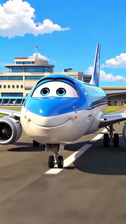 Gulliver l'avion présidentiel thème cars 3 version 2
