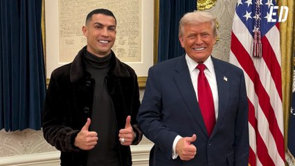 Cristiano Ronaldo y Donald Trump cenan juntos en la Casa Blanca