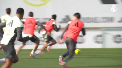 Entrenamiento completo Real Madrid hoy