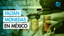 Alertan escasez de monedas de 5 y 10 pesos en México