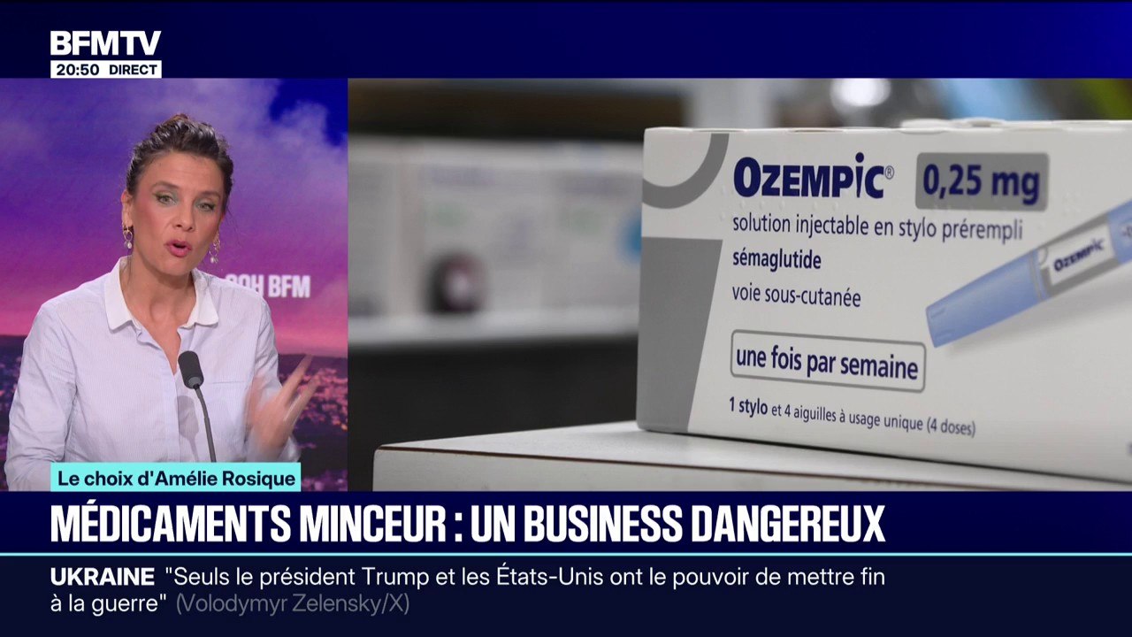 LE CHOIX D'AMÉLIE ROSIQUE - Médicaments minceur: un business dangereux