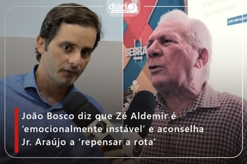 João Bosco diz que Zé Aldemir é ‘emocionalmente instável’ e aconselha Jr. Araújo a ‘repensar a rota’