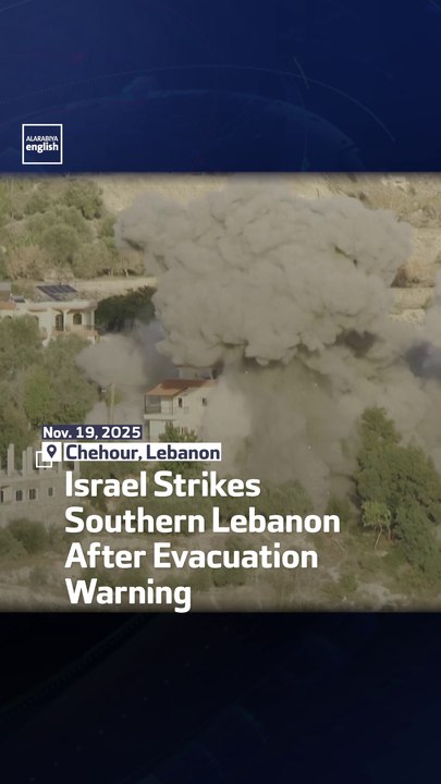 Israel Strikes Southern Lebanon After Evacuation Warning