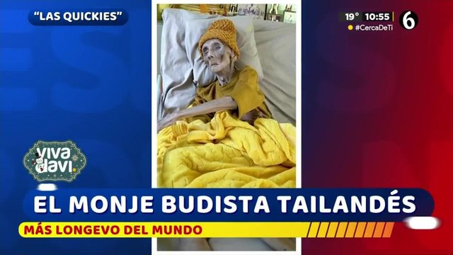 El monje budista tailandés más logevo del mundo