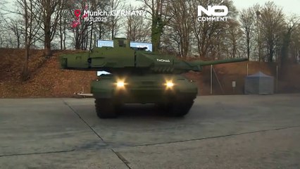Germany presented its newly developed Leopard 2A8 tank