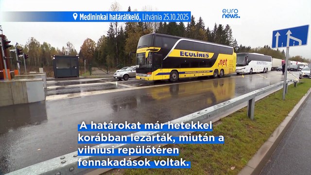 Litvánia újra megnyitja a belarusz határátkelőket a léggömbös csempészet miatti feszültség után