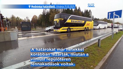 Litvánia újra megnyitja a belarusz határátkelőket a léggömbös csempészet miatti feszültség után