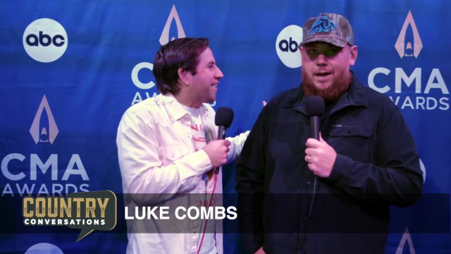 Luke Combs at the 2025 CMA Awards