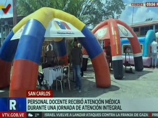 Cojedes | Docentes de San Carlos son beneficiados durante jornada de atención integral