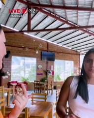 La influencer que quería comer gratis