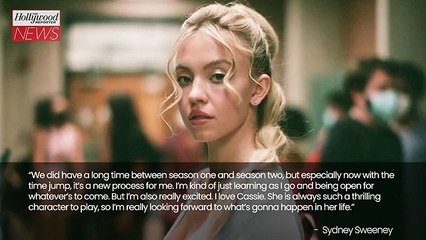 Sydney Sweeney Dishes on 'Euphoria' Season 3 Time Jump, Calling it a "New Process" | THR News Video