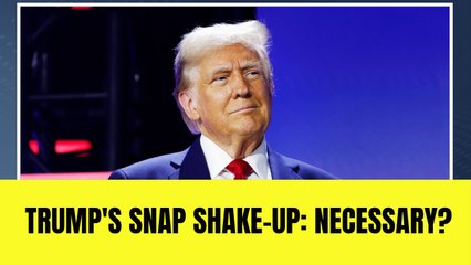 Trump Administration Is Preparing To Overhaul SNAP Program