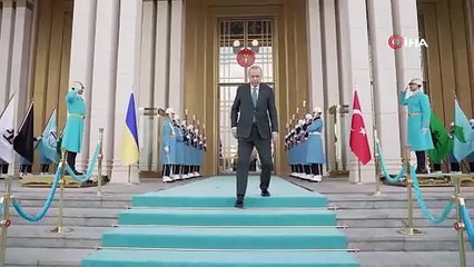 Cumhurbaşkanı Erdoğan, Ukrayna Devlet Başkanı Zelenskiy ile bir araya geldi