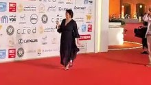 تكريم الفنانة الفلسطينية هيام عباس على مسيرتها الفنية في مهرجان القاهرة السينمائي