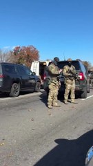 Border Patrol agents detain motorists as part of Operation Charlotte’s Web in North Carolina
