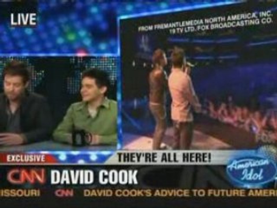 David Archuleta David Cook LKL