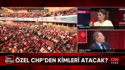 Özel’e o mektubu hangi vekiller yazdı? CHP’li Uygur’un ‘İmamoğlu’ isyanına kim ne dedi? Özel-İmamoğlu ortak mı, rakip mi? Gece Görüşü’nde konuşuldu