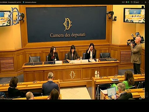 Roma - Presentazione P.D.L - Conferenza stampa di Mara Carfagna (19.11.25)