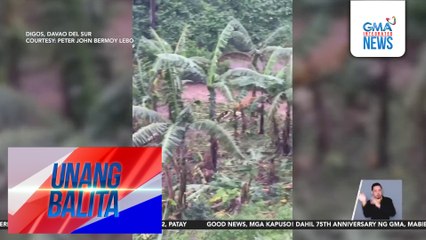 Kalsada sa Brgy. Kapatagan, binaha dahil sa pag-apaw ng sapa; mga motorista, stranded | Unang Balita