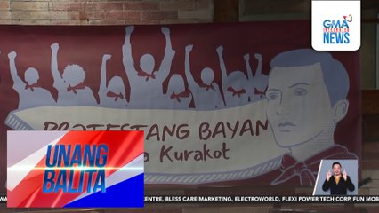 Kilos-protesta kontra-katiwalian, idaraos ng iba't ibang grupo simula bukas hanggang November 30 | Unang Balita