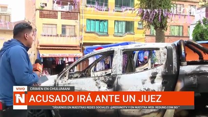 QUEMARON CAMIONETA DE ACUSADO