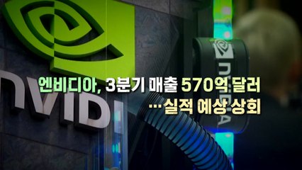 [영상] 엔비디아 실적 '기대 이상'...시간 외 주가 상승 / YTN