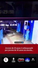 Alumno agrede a su compañera con arma blanca