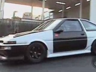 Brandon Leung Panda-Colored 1986 AE86 Toyota Corolla GT-S