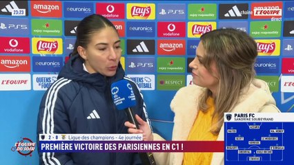 Clara Mateo, après PFC-Benfica : «Très heureuse de cette première victoire» - Foot - Ligue des champions (F) - Paris FC