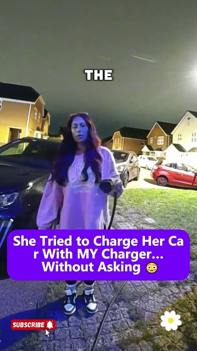 She Plugged Into My Charger Like She Owned It 😳